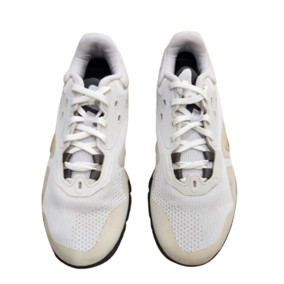 adidas Dropset Trainer Weightlifting Sneakers,White/Tan, Mens 8 - Picture 7 of 9